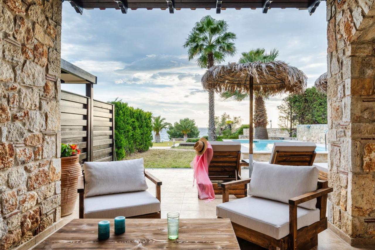Palmrise Luxury Villas By Travel Pro Services - Nea Skioni Halkidiki المظهر الخارجي الصورة