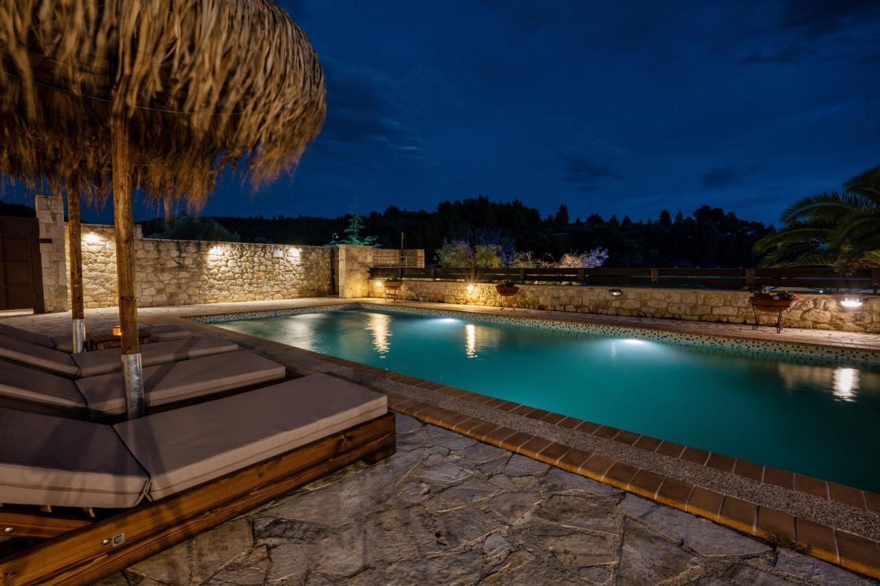 Palmrise Luxury Villas By Travel Pro Services - Nea Skioni Halkidiki المظهر الخارجي الصورة