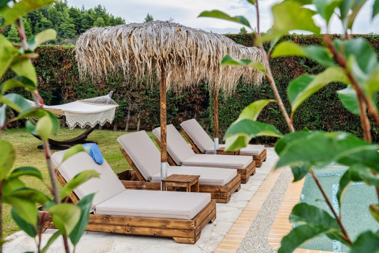 Palmrise Luxury Villas By Travel Pro Services - Nea Skioni Halkidiki المظهر الخارجي الصورة