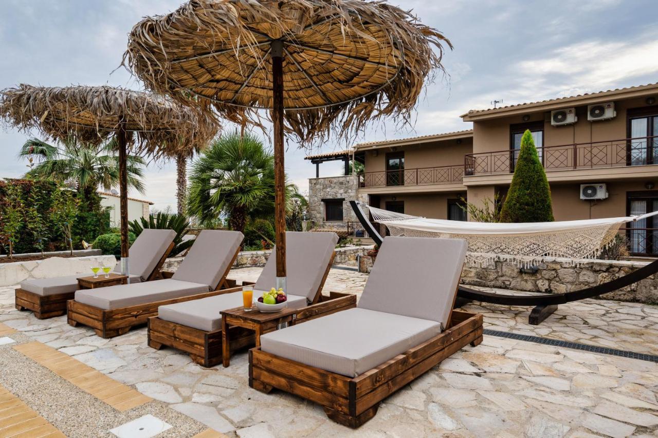 Palmrise Luxury Villas By Travel Pro Services - Nea Skioni Halkidiki المظهر الخارجي الصورة