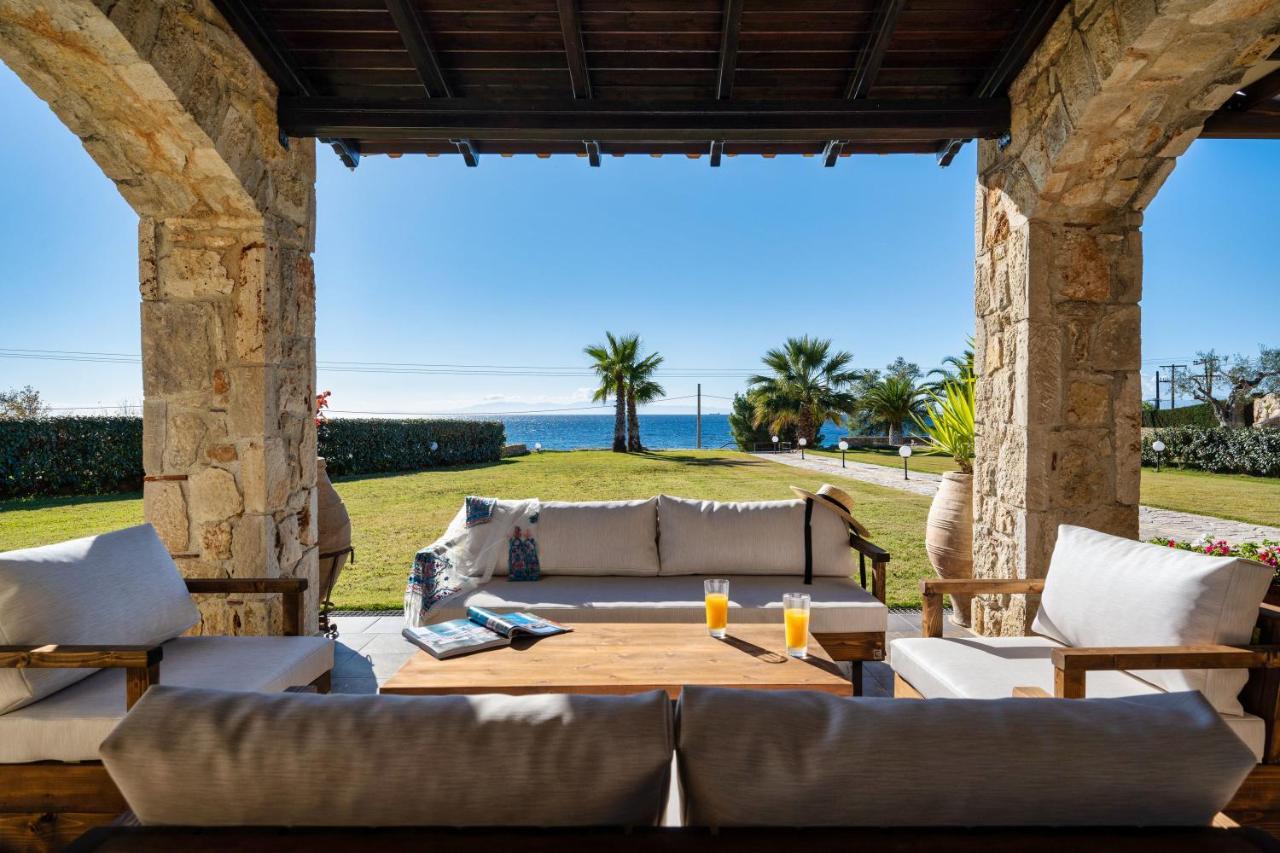 Palmrise Luxury Villas By Travel Pro Services - Nea Skioni Halkidiki المظهر الخارجي الصورة