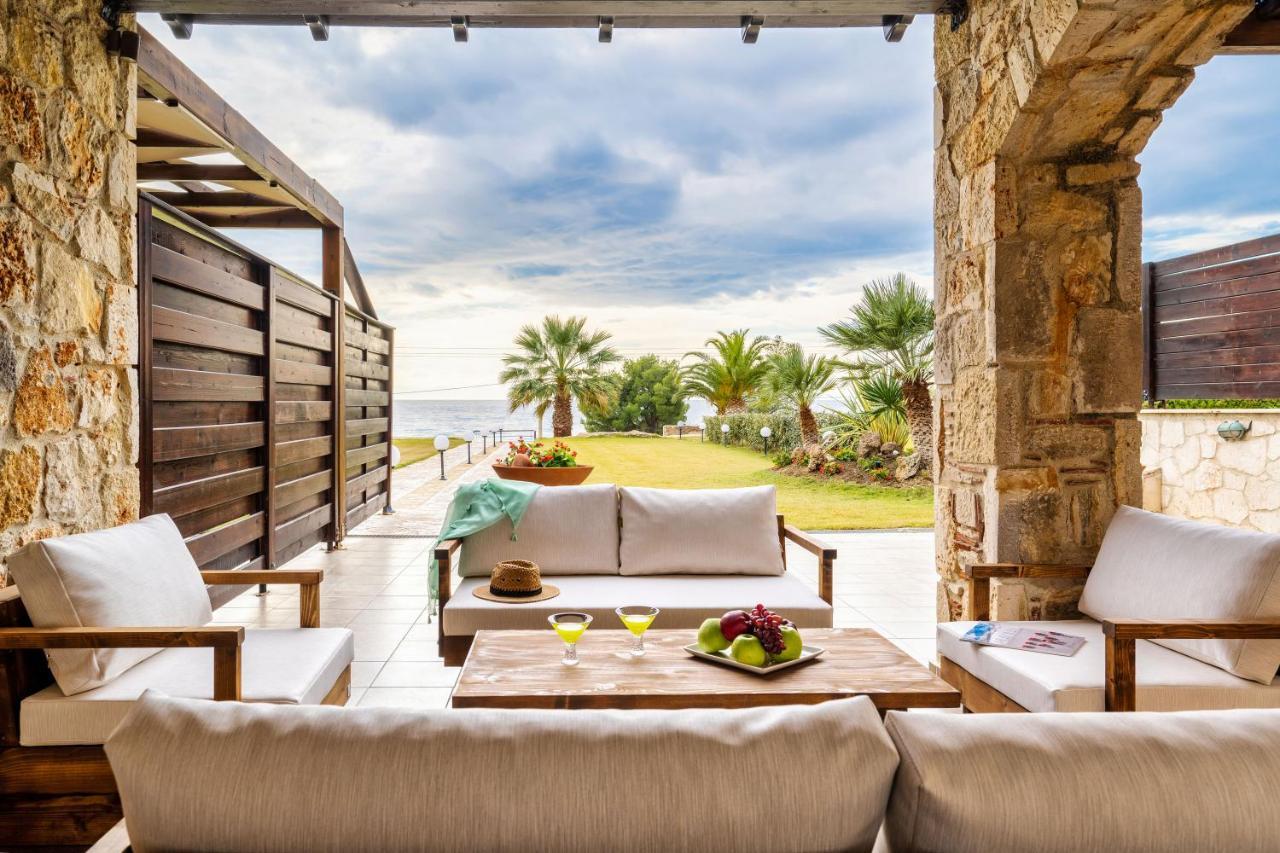 Palmrise Luxury Villas By Travel Pro Services - Nea Skioni Halkidiki المظهر الخارجي الصورة