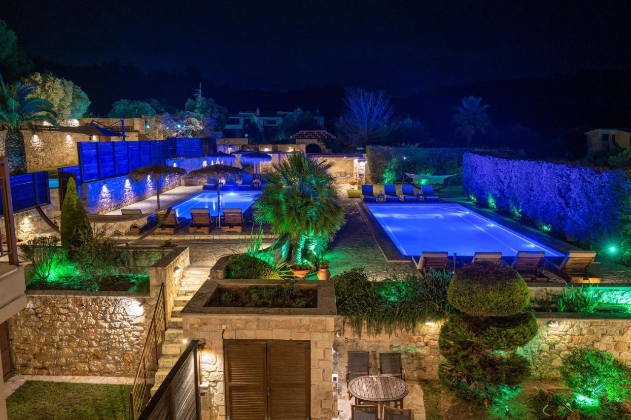 Palmrise Luxury Villas By Travel Pro Services - Nea Skioni Halkidiki المظهر الخارجي الصورة