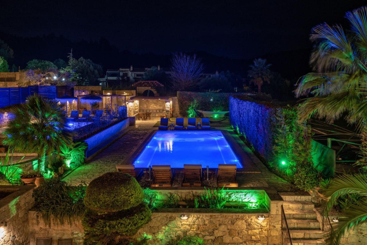 Palmrise Luxury Villas By Travel Pro Services - Nea Skioni Halkidiki المظهر الخارجي الصورة