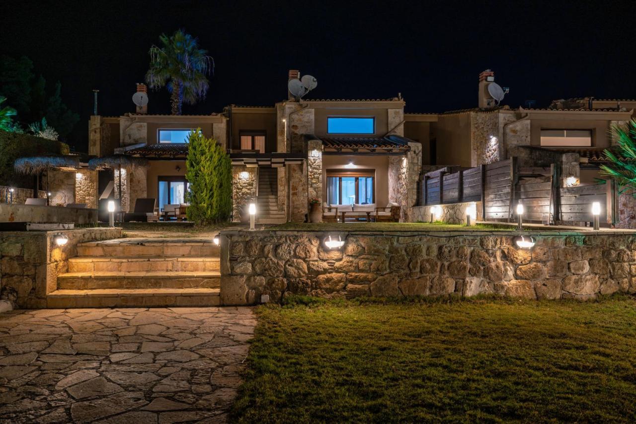 Palmrise Luxury Villas By Travel Pro Services - Nea Skioni Halkidiki المظهر الخارجي الصورة