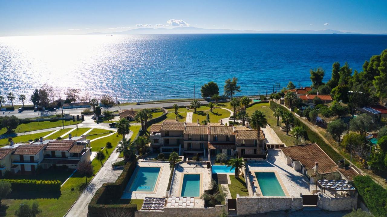 Palmrise Luxury Villas By Travel Pro Services - Nea Skioni Halkidiki المظهر الخارجي الصورة